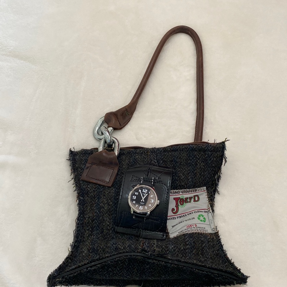 Joey D purse. Great condition. Watch needs new battery.